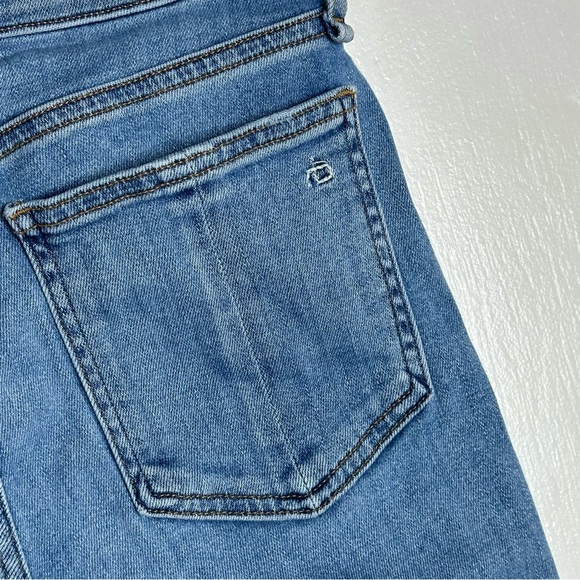 Rag & Bone Jeans Women Size 26 Cate Mid Rise Skinny Valley line Blue Denim - Picture 7 of 12